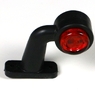 Габарит MINI кривий 7,5см. 18 LED біло-червоний (11825)