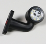 Габарит MINI кривий 7,5см. 18 LED біло-червоний (11825)