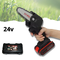Акумуляторна ланцюгова міні-пилка Mini Electric Chainsaw Black(13178)
