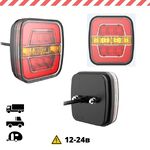 Задний фонарь прицепа Allpin 10-30 В (10253SL06)