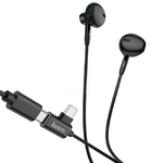 Наушники HOCO L12 Type-C to Type-C 220V Чёрный (10327)