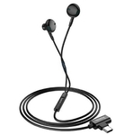 Наушники HOCO L12 Type-C to Type-C 220V Чёрный (10327)