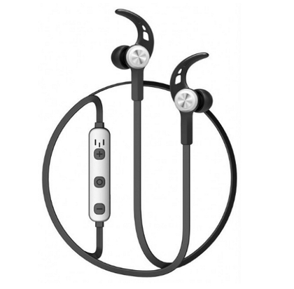 Наушники Bluetooth Baseus B11 Чёрный-серебристый (10332)