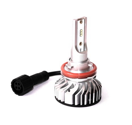 Комплект LED ламп AllLight F2 H11 50W 6500K 7000lm с вентиляторами (Philips technology) (10349)