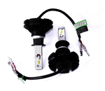 Комплект LED ламп AllLight X3 H1 50W 6000K 6000lm с радиатором и светофильтрами (3000K/8000K)(10352)
