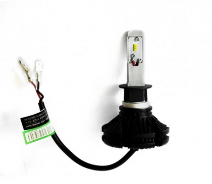 Комплект LED ламп AllLight X3 H1 50W 6000K 6000lm с радиатором и светофильтрами (3000K/8000K)(10352)