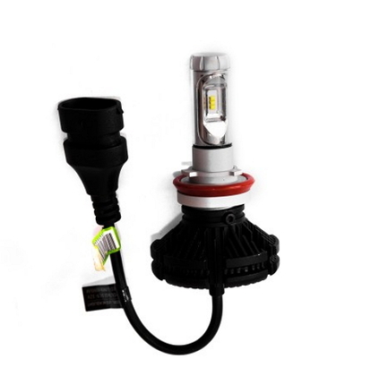 Комплект LED ламп AllLight X3 H11 50W 6000K 6000lm с радиатором и светофильтрами (3000K/8000K) (10353)