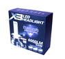 Комплект LED ламп AllLight X3 H4 50W 6000K 6000lm с радиатором и светофильтрами (3000K/8000K) (10354)