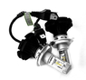 Комплект LED ламп AllLight X3 H4 50W 6000K 6000lm с радиатором и светофильтрами (3000K/8000K) (10354)