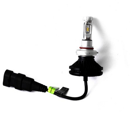 Комплект LED ламп AllLight X3 HB3 50W 6000K 6000lm с радиатором и светофильтрами (3000K/8000K) (10356)