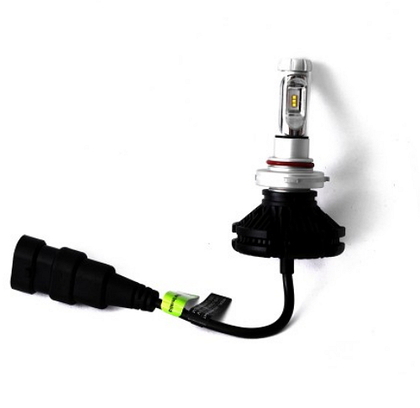 Комплект LED ламп AllLight X3 HB4 50W 6000K 6000lm с радиатором и светофильтрами (3000K/8000K) (10357)
