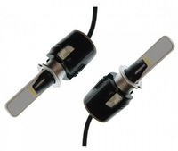 Комплект LED ламп BAXSTER P H3 6000K 3200lm с кулером (10364) 