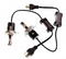 Комплект LED ламп BAXSTER P H4 H/L 6000K 3200lm с кулером (10365)