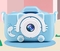 Цифровой детский фотоаппарат Smart Kids Kitty Голубой (10406) 8G