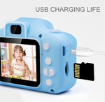 Цифровой детский фотоаппарат Smart Kids Kitty Голубой (10406) 8G