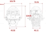 Led линзы TORSSEN BI LED A1 2.5'' (10433)