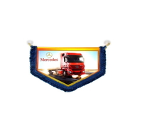 Вымпел новый большой Mercedes Benz/1053 MERCEDES-BENZ
