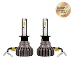 Светодиодные автолампы H1 Carlamp Led Night Vision Gen2 5000 Lm 5500 K (10556)
