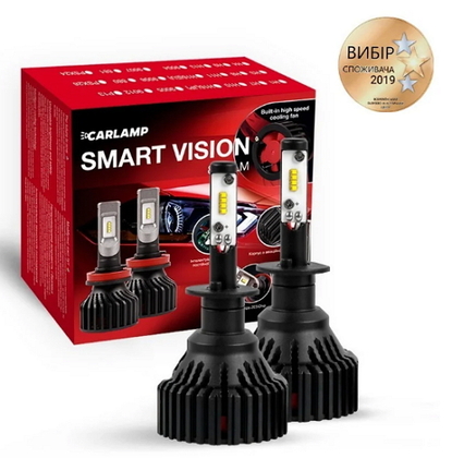 Светодиодные автолампы CARLAMP Smart Vision H1 8000 Lm 6500 K (10558)