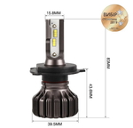 Светодиодные автолампы Carlamp LED H4 Night Vision Gen2 5500K(10563)