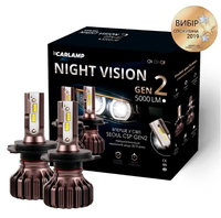 Светодиодные автолампы Carlamp LED H4 Night Vision Gen2 5500K(10563) 