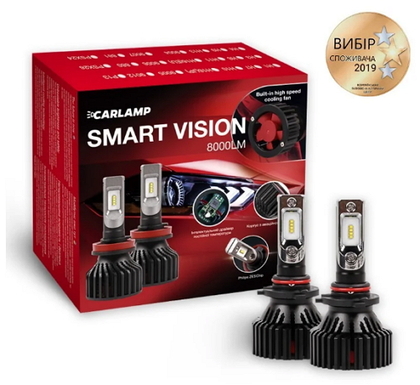 Светодиодные автолампы CARLAMP Smart Vision HB3 6500 K(10565)