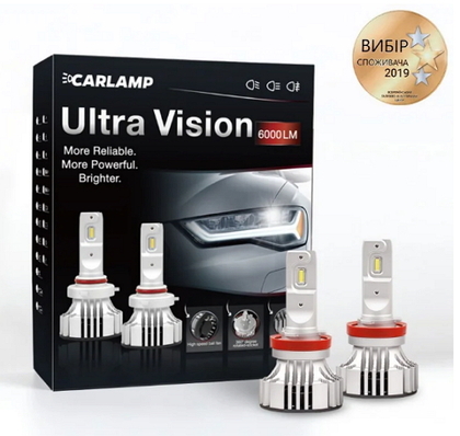 Светодиодные автолампы CARLAMP Ultra Vision H11 (10577)