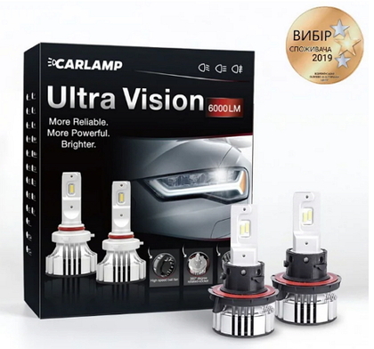 Светодиодные автолампы CARLAMP H13 Ultra Vision (10578)