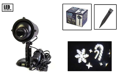 НОВОГОДНИЙ УЛИЧНЫЙ ЛАЗЕРНЫЙ ПРОЕКТОР X-LASER XX-XZ-2004 (10643)
