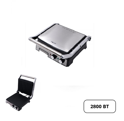 Контактный гриль прижимной электрический с таймером Haeger 2800W HG-2681(10768)
