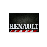 Брызговик для грузовика RENAULT 480х330  белая надпись  (рис.)  1087 комплект RENAULT 