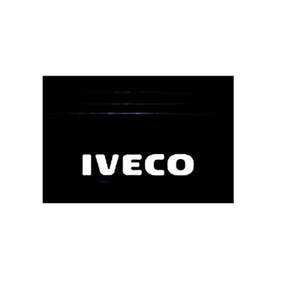 Брызговик с надписью IVECO (объемный текст) 650х350 задний/10-004/1942
