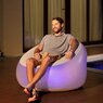 Надувное кресло Bestway 75086 размер 102х97х71 см с LED подсветкой (11144)