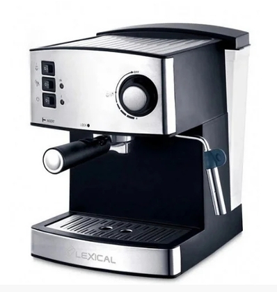 Кофемашина полуавтомат кофеварка Espresso Lexical LEM-0602 850W