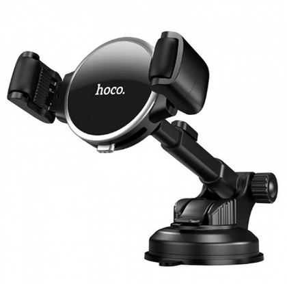 Автодержатель Hoco S12 Lite Чёрный (11282)