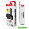 Зарядное автомобильное BRUM BM-AQ002 QC3.0 (3USB 7A) Micro USB (11296)