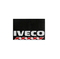 Брызговик для грузовика IVECO  480х330 белая надпись (рис.) 1131 комплект