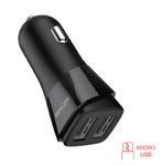 Зарядное автомобильное BRUM BM-A001 (2USB 2.4A) Micro USB (11312)