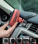 Вентилятор автомобильный Car Fan 4" USB 3 скорости с подсветкой Red (11319)