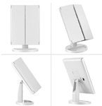 Зеркало для макияжа тройное с LED-подсветкой Superstar Magnifying Mirror (ST306) (11324)