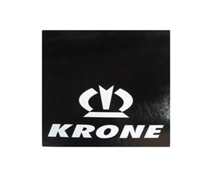 Брызговик с надписью KRONE 450х400 универсальный/1133