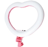 Кольцевая Ring Light With ears HEART 27 см (11340)
