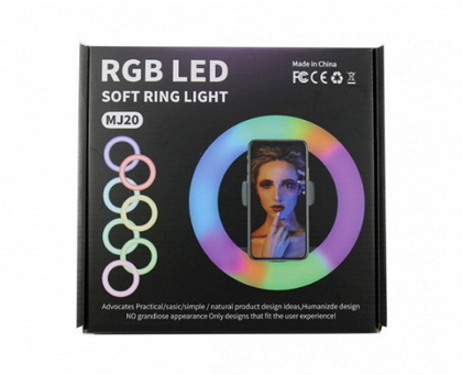Кольцевая Ring Light RGB LED MJ20 (11335)