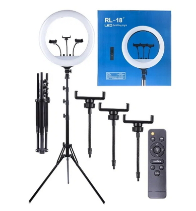 Кольцевая Ring Light RL-18 45 см, 480 диодов (с сумкой) (11337)