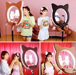 Кольцевая Ring Light With ears CAT 27 см (11339)
