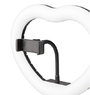 Кольцевая Ring Light With ears HEART 27 см (11340)