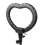 Кольцевая Ring Light With ears HEART 27 см (11340)