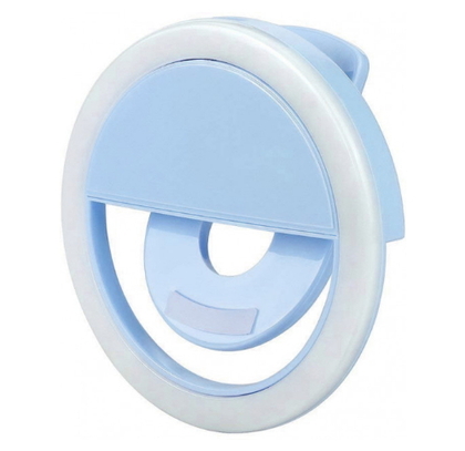 Селфи-кольцо Selfie Ring Light Blue (11341)