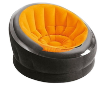 Надувное кресло Intex 68582, 112 х 109 х 69 см, оранжевое (11454) 