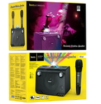 Колонка Bluetooth HOCO BS41 Warm Sound караоке Чёрный (11603)